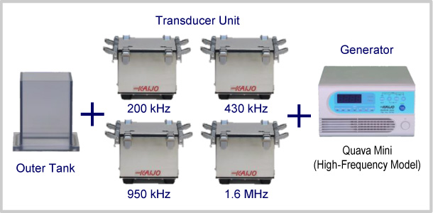 Kaijo Quava Mini Transducer – High Frequency